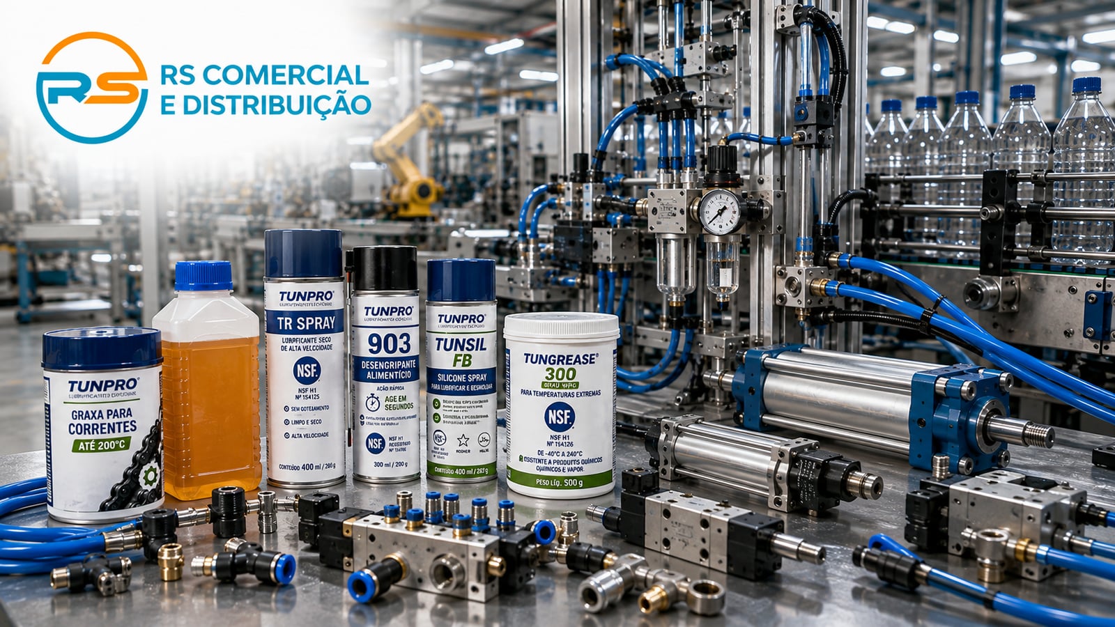 Soluções para Linhas de Produção e Sistemas Pneumáticos
